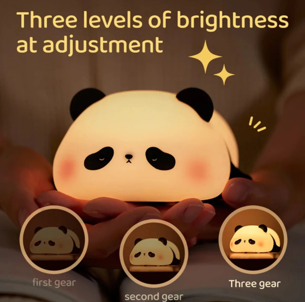 Panda Silicone Night Light