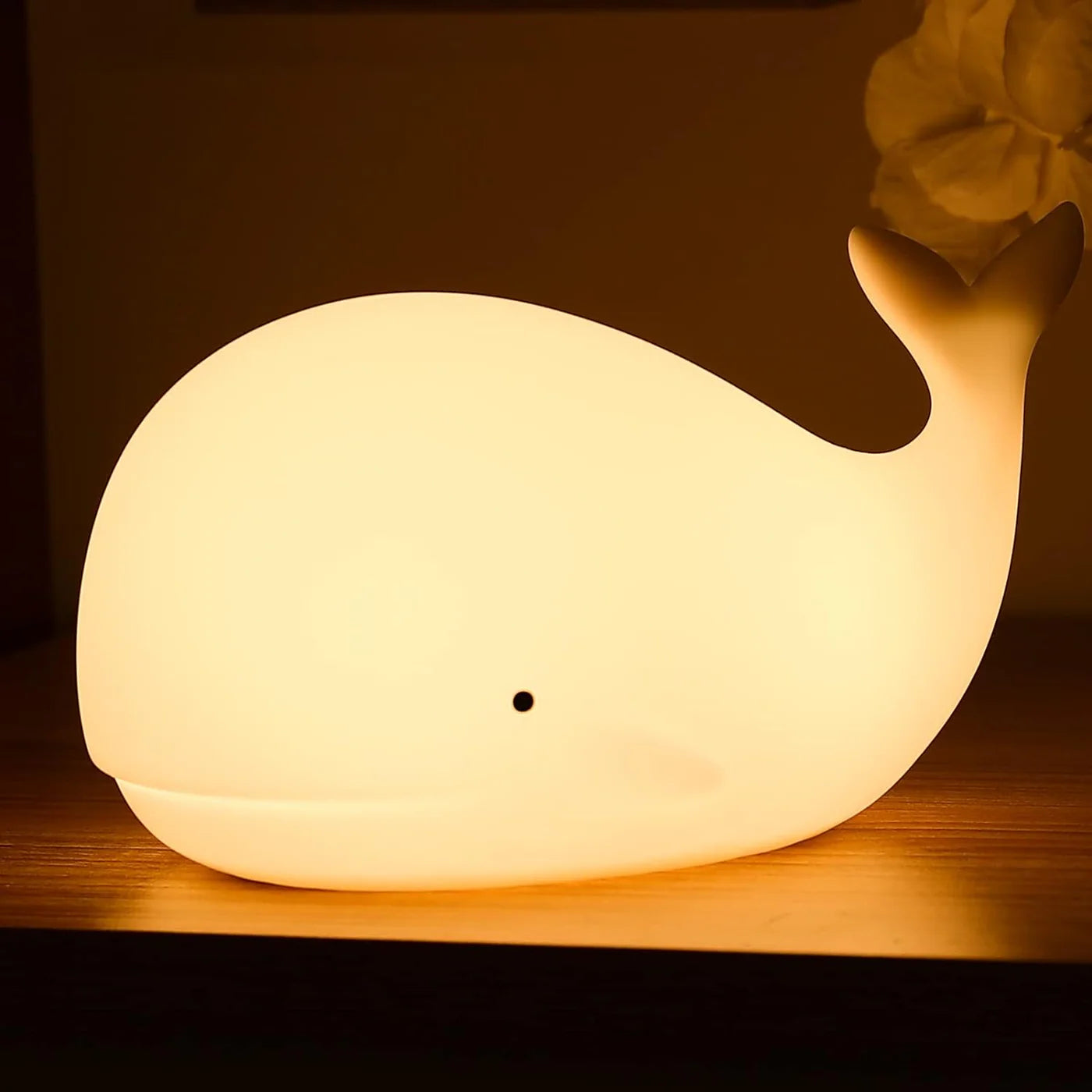 Whale Silicone Night Light